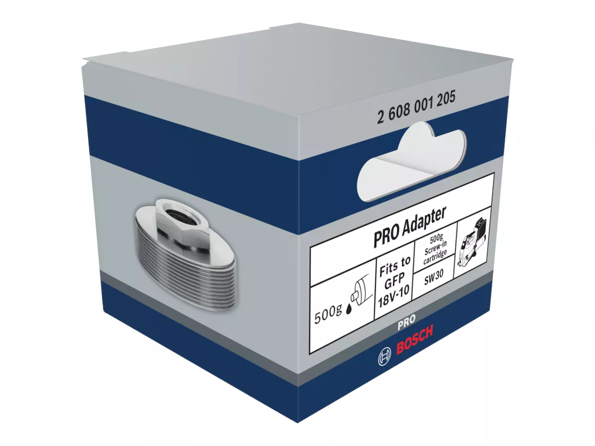 adapteur cartouche graisse 500g réf. 2 608 001 205 BOSCH